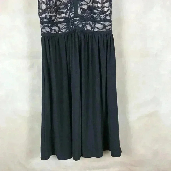 Juniors' Glitter Lace Halter Party Dress NWT 13/14 - Picture 6 of 8